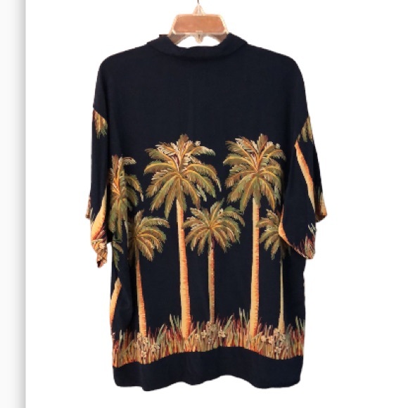 Vintage Avanti Silk Hawaiian Shirt - Picture 3 of 4